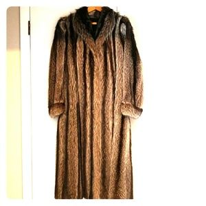 Himmel & Sons Custom Raccoon Full Length Fur Coat